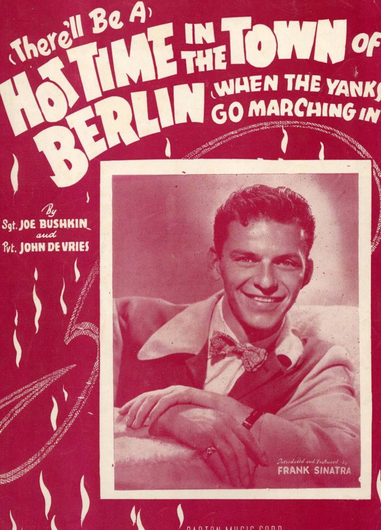 Sheet Music, "Hot Time In The Town Of Berlin"