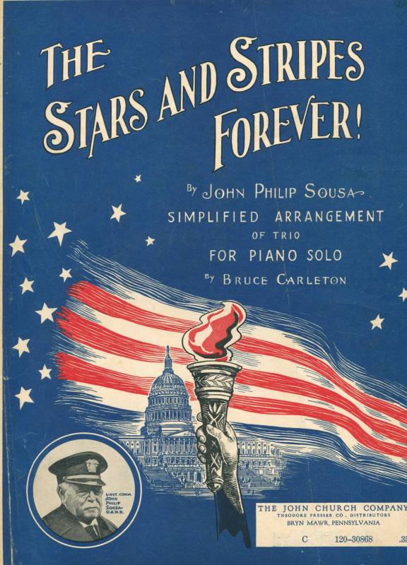 Sheet Music, "The Stars and Strips Forever"