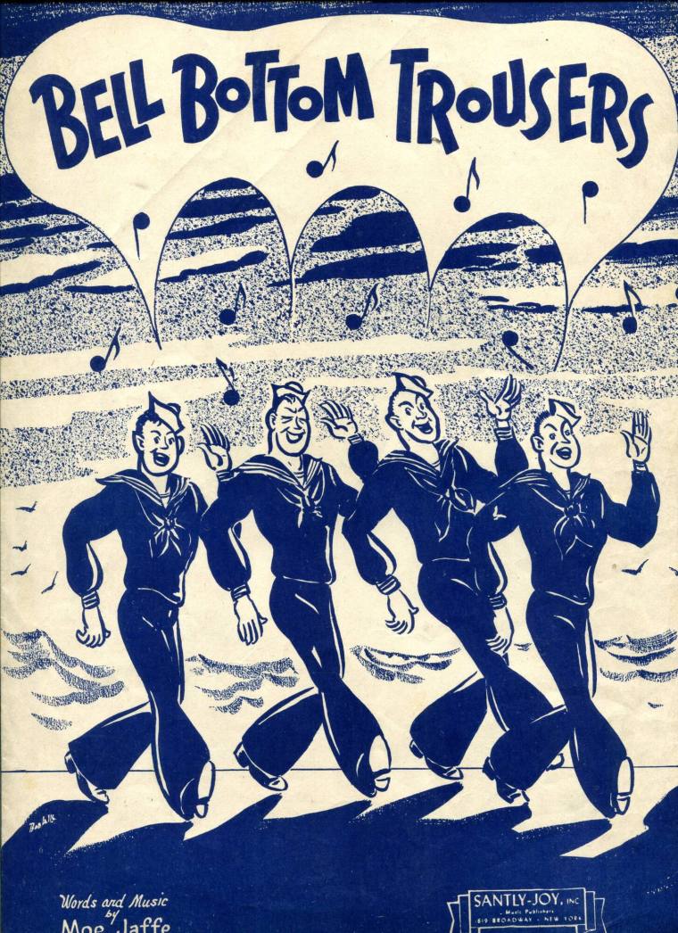 Sheet Music, "Bell Bottom Trousers"