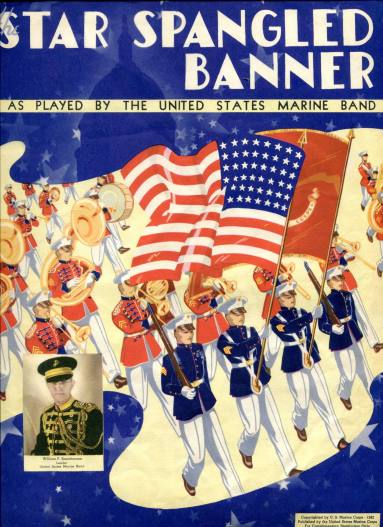 Sheet Music, "Star Spangled Banner"