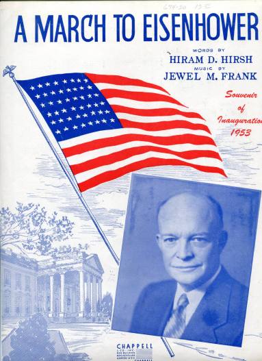 Sheet Music, "A March to Eisenhower"