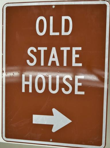 Sign, Road- Old State House