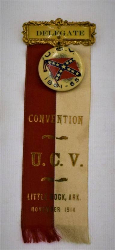 Ribbon, UCV Arkansas State Convention 1915