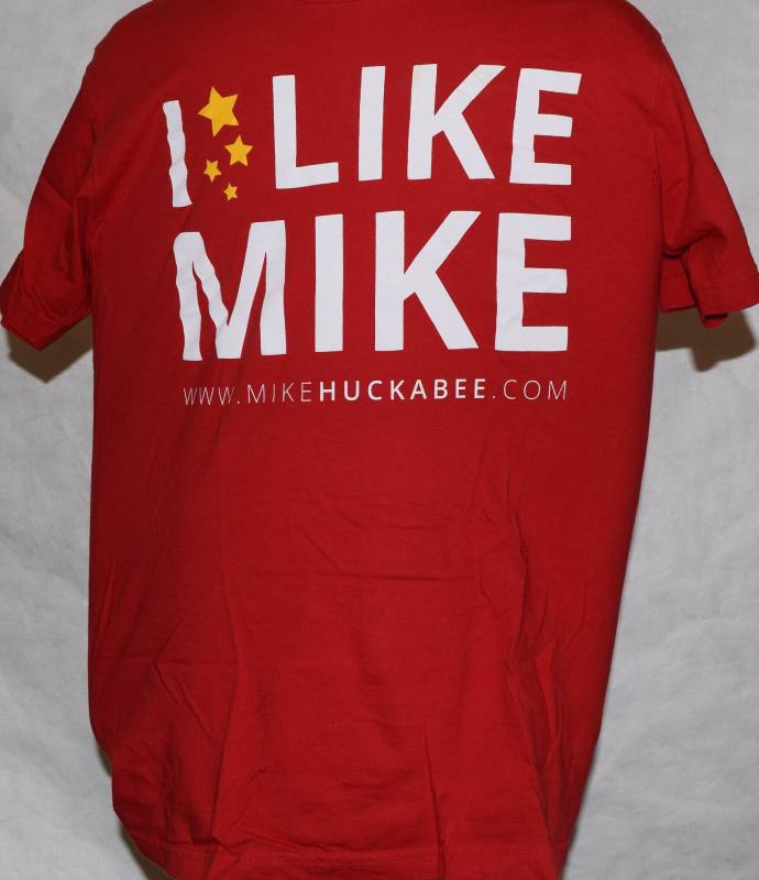 T-shirt, Mike Huckabee