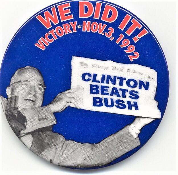 Button, Campaign - Bill Clinton