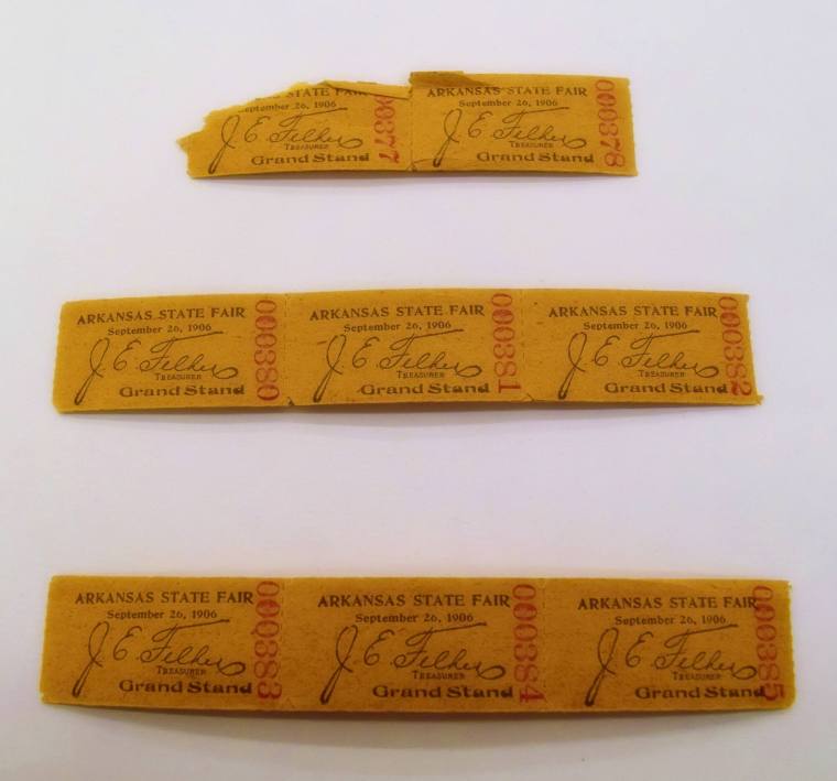 Tickets, Arkansas State Fair