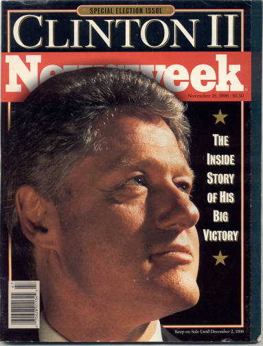 Magazine, Newsweek - Bill Clinton