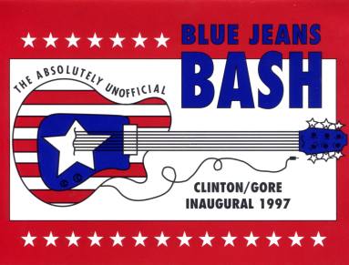 Invitation, Blue Jean Bash - Bill Clinton