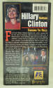 VHS, "Hillary Rodham Clinton: Changining the Rules" Back