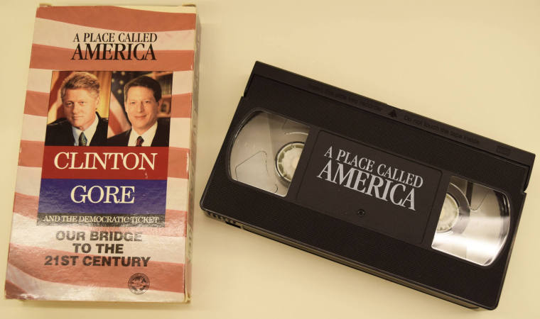 VHS, "A Place Called America" - President Bill Clinton