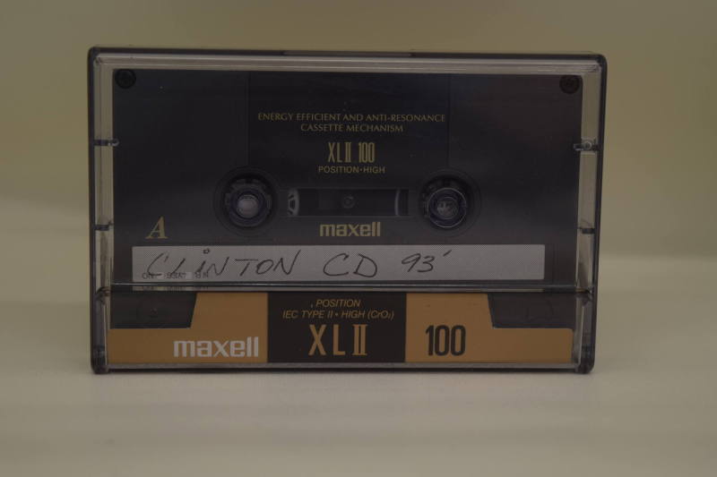 Tape, Cassette - Bill Clinton