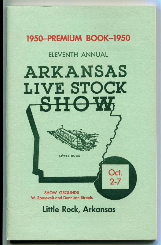 Book, Premium - 11th Annual Arkansas Livestock Show