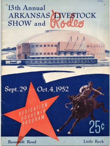 Program, Souvenir - 13th Annual Arkansas Livestock Show & Rodeo