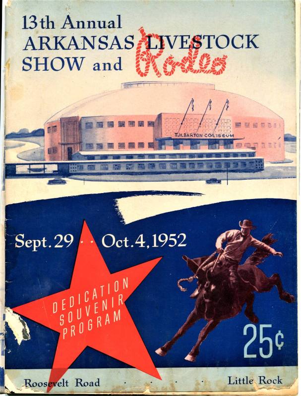 Program, Souvenir - 13th Annual Arkansas Livestock Show and Rodeo