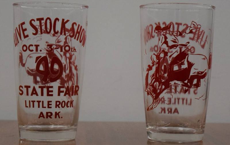 Cup, Glass - Arkansas State Fair