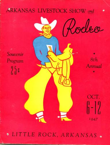 Program, Souvenir - Arkansas Livestock Show and Rodeo