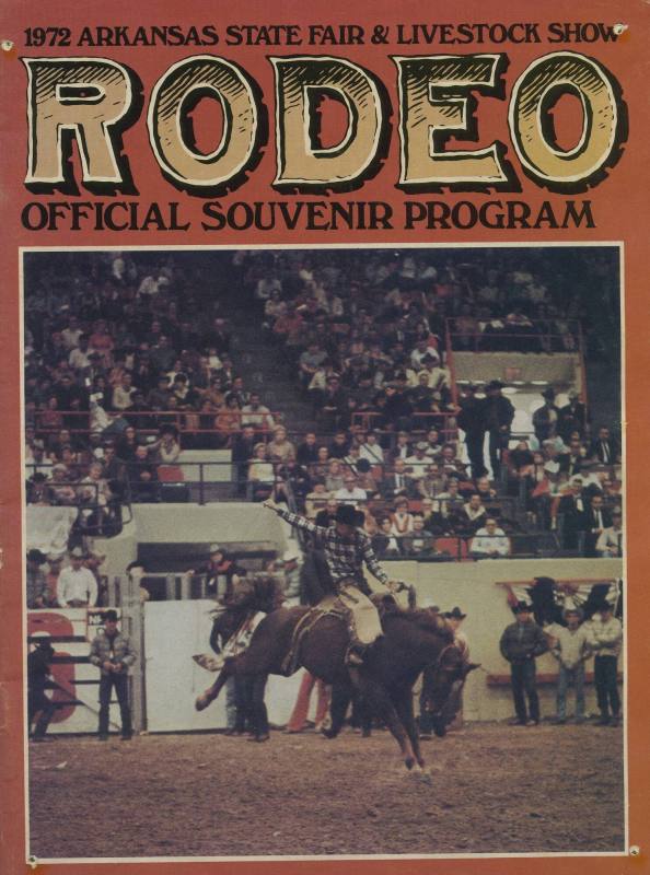 Program, Official Souvenir - Arkansas State Fair and Livestock Show Rodeo