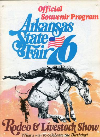 Program, Official Souvenir - Arkansas State Fair Rodeo and Livestock Show