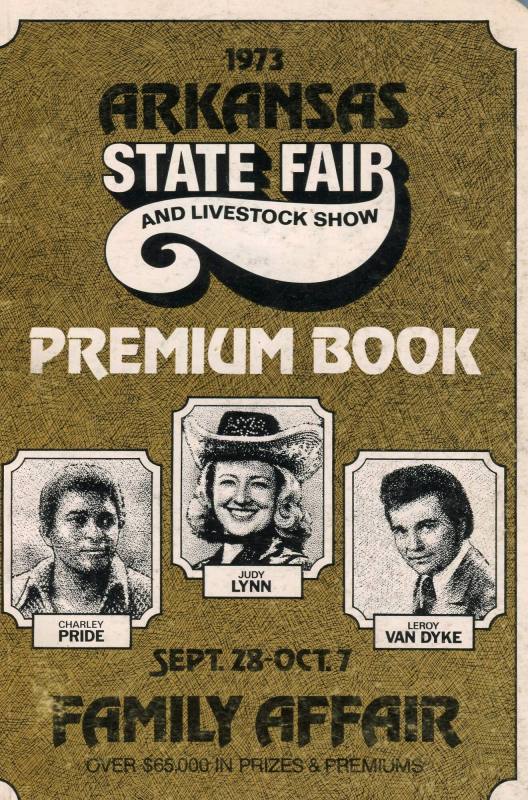 Book, Premium - Arkansas State Fair & Livestock Show