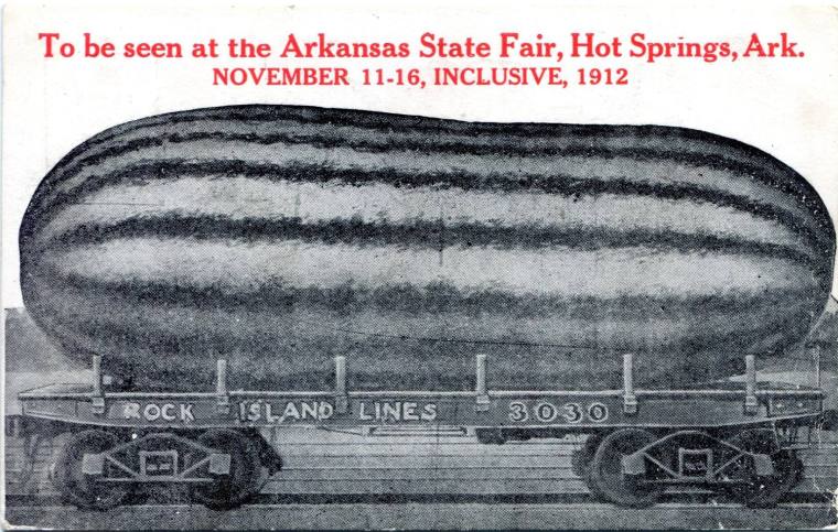 Postcard, Arkansas State Fair