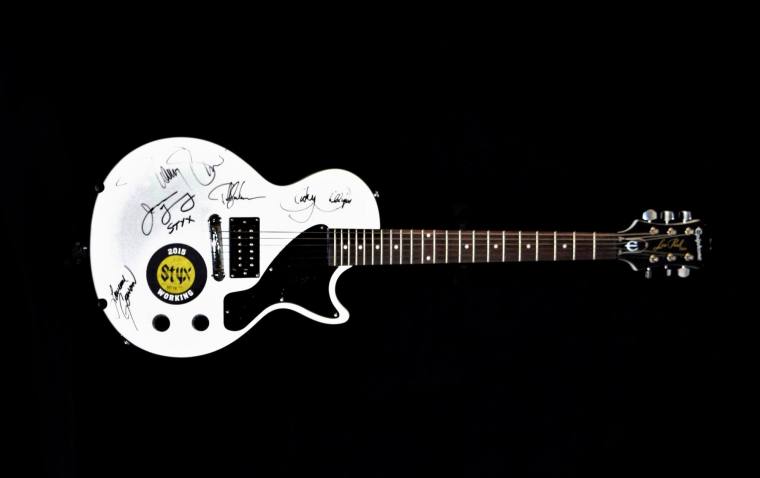 Guitar, Autographed - Styx