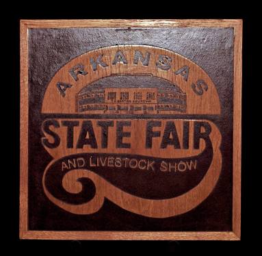 Sign, Arkansas State Fair - Pete Fuhrmann