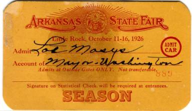 Pass, Season - Arkansas State Fair