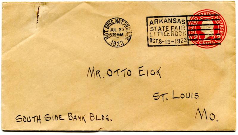 Envelope, Arkansas State Fair