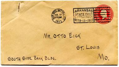 Envelope, Arkansas State Fair