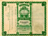 Stock Certificate, State Fair Association of Arkansas - Charles L. Thompson