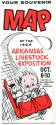 Map, Souvenir - Arkansas Livestock Exposition