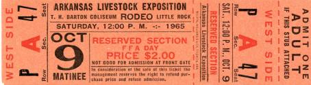 Ticket, Reserved - Arkansas Livestock Exposition Rodeo