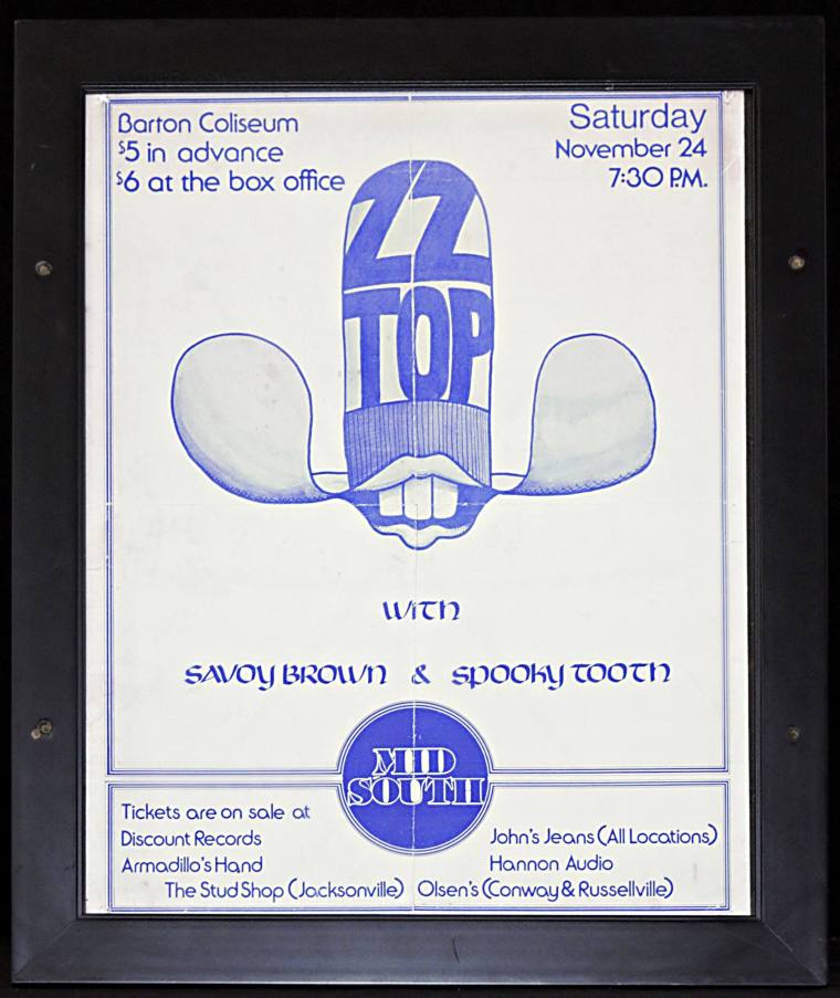 Poster Copy, ZZ Top - Barton Coliseum