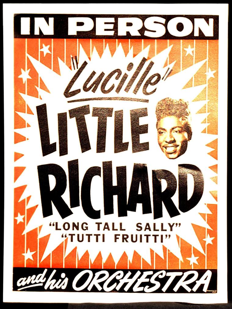 Poster Copy, Little Richard - Barton Coliseum