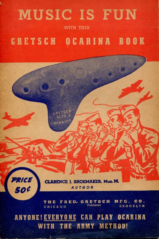 Book, Music - "Music is Fun with this Gretsch Ocarina Book"