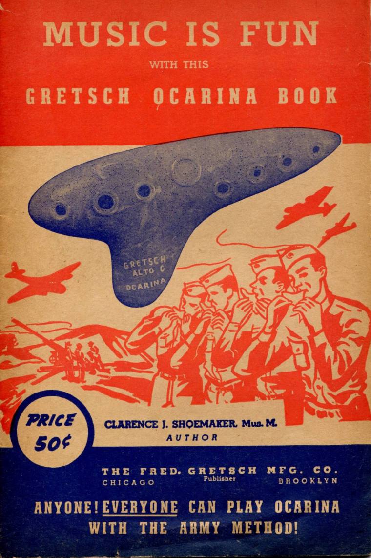 Book, Music - "Music is Fun with this Gretsch Ocarina Book"