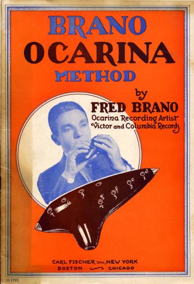 Book, Music - "Brano Ocarina Method" by Fred Brano