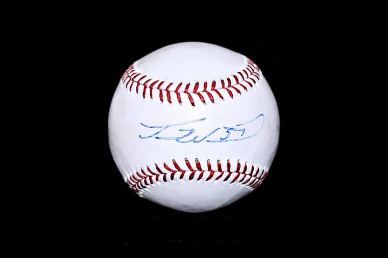 Baseball, Autographed - Travis Wood