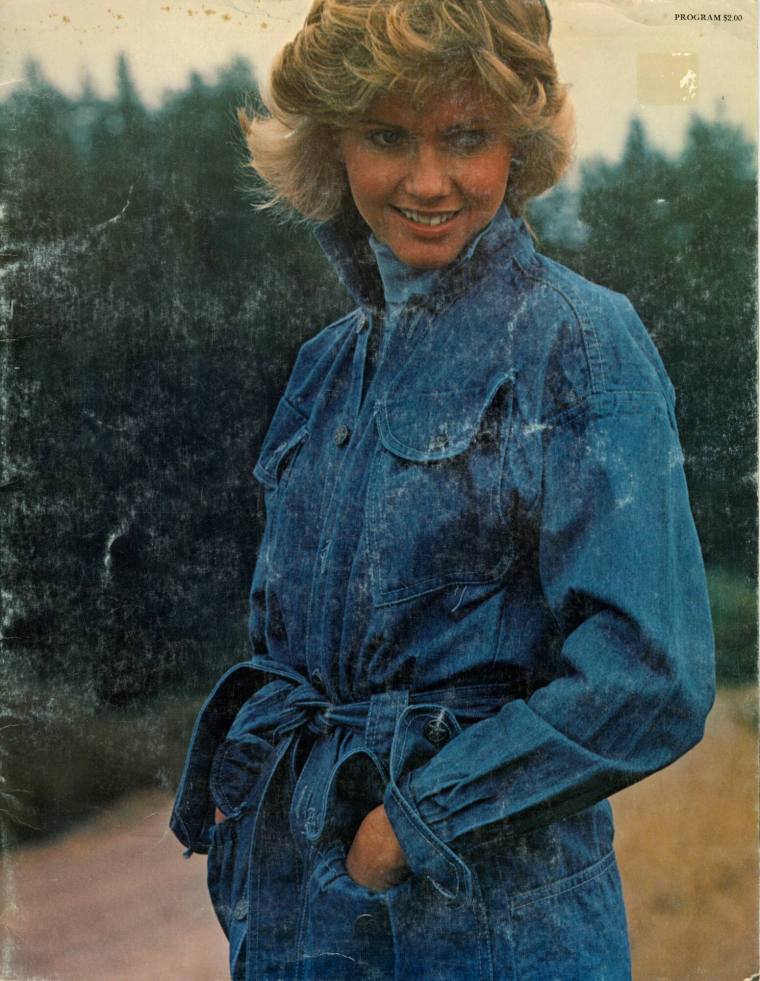 Souvenir Program, Olivia Newton-John - Barton Coliseum