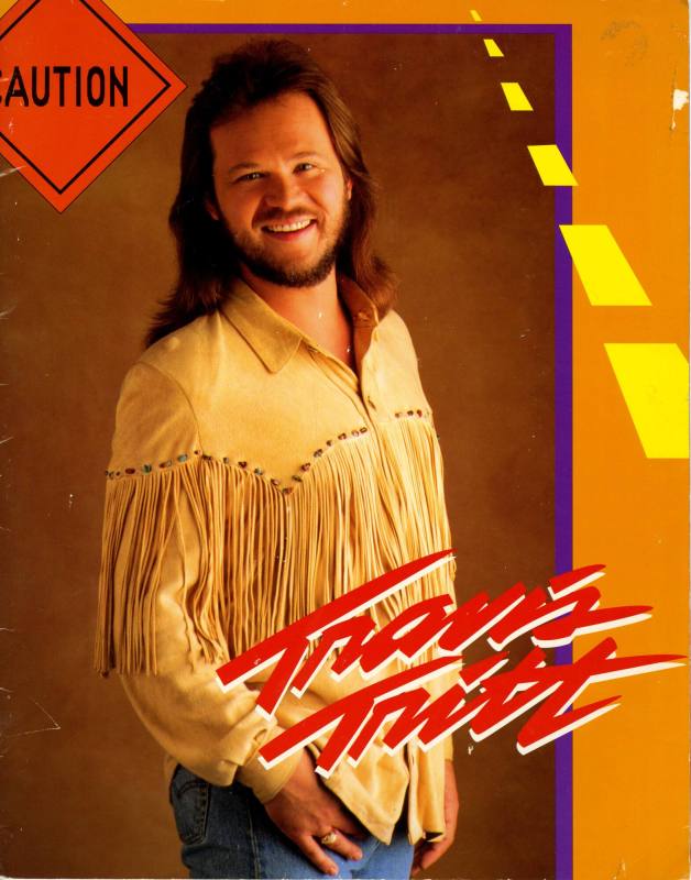 Souvenir Program, Travis Tritt - Barton Coliseum