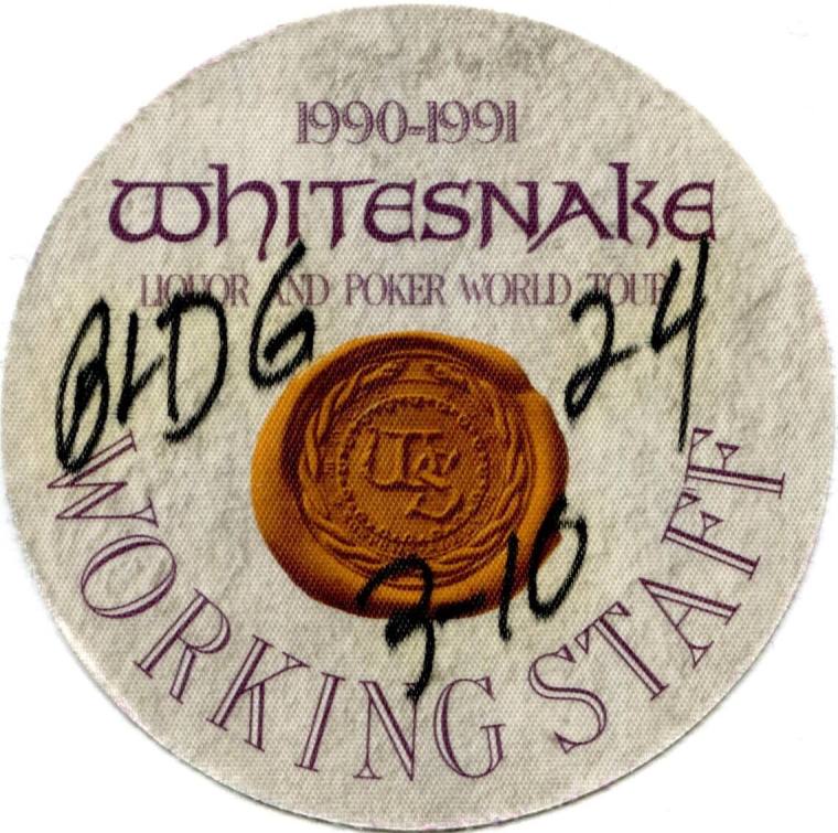 Pass, Working Staff - Whitesnake