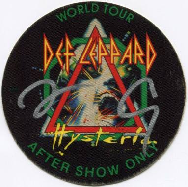 Pass, After Show - Def Leppard