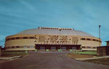 Postcard, Barton Coliseum