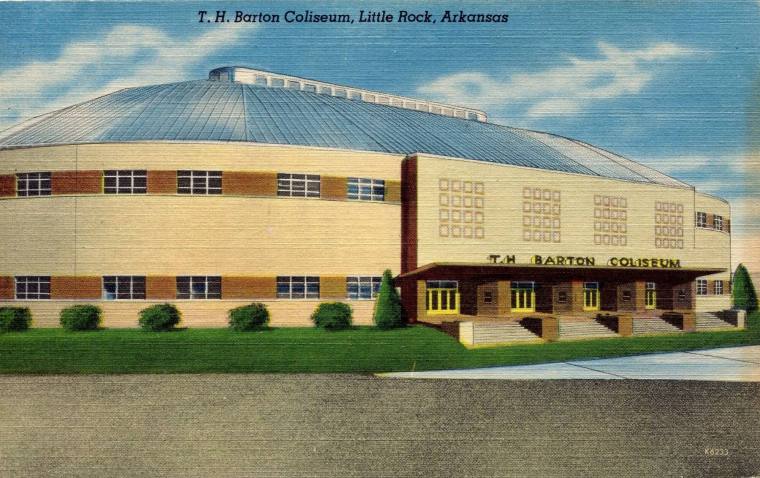 Postcard, T.H. Barton Coliseum