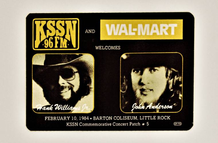 Commemorative Patch, Hank Williams, Jr. & John Anderson - Barton Coliseum