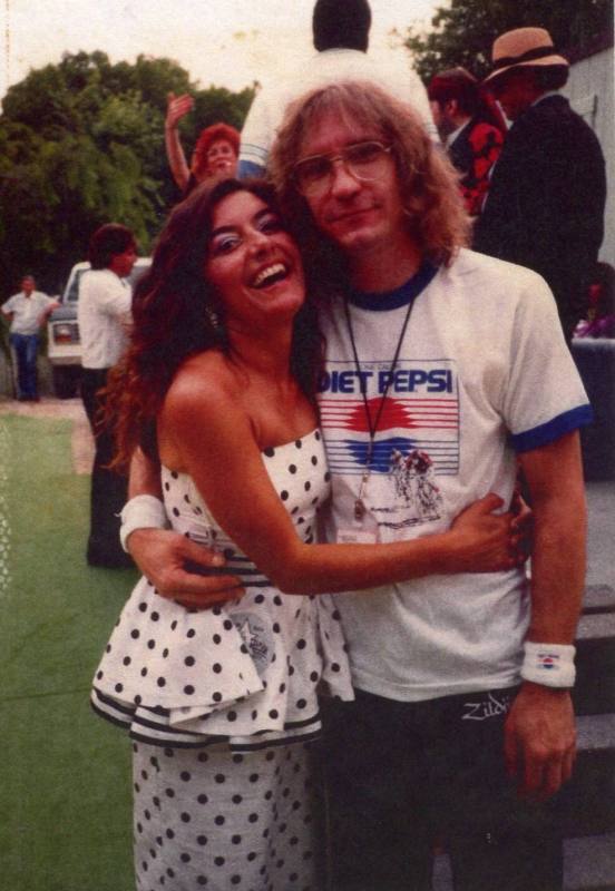 Print, Photograph - Joe Walsh and "Sweet Sweet" Connie