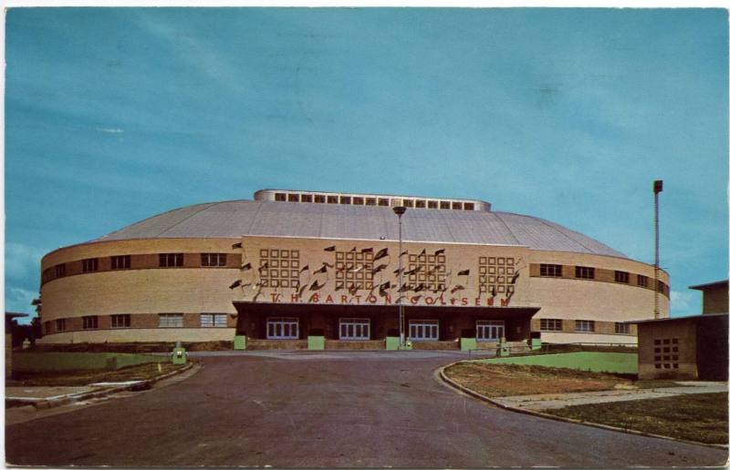 Postcard, T.H. Barton Coliseum