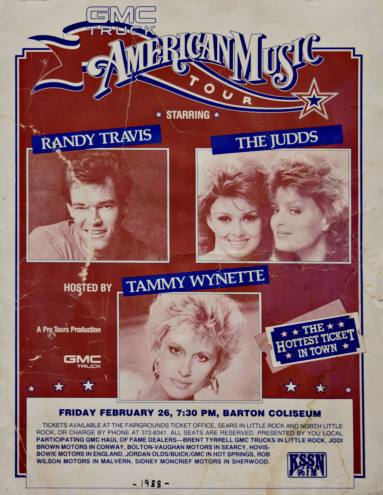 Poster, American Music Tour - Barton Coliseum