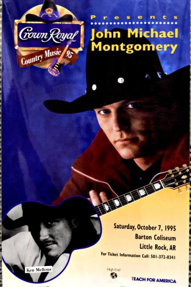 Original Poster, John Michael Montgomery - Arkansas State Fair