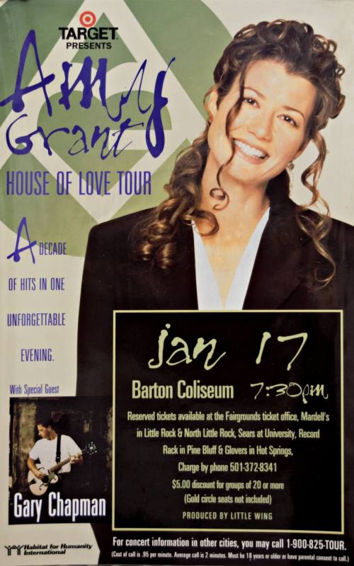 Original Poster, Amy Grant - Barton Coliseum